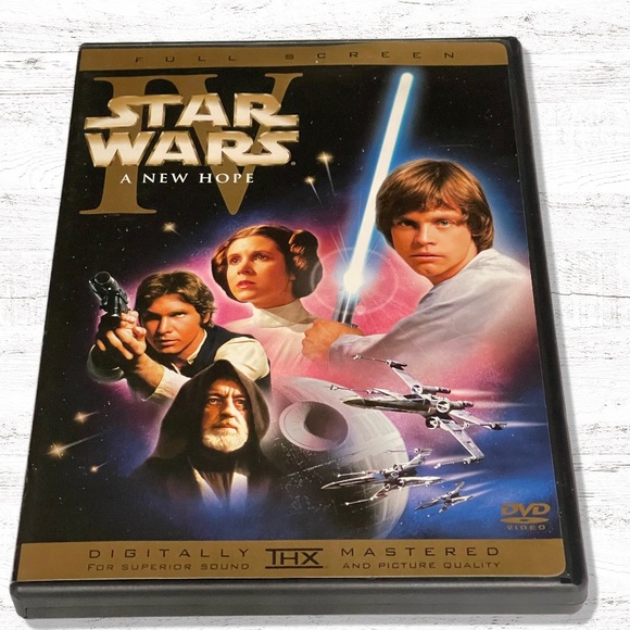 Star Wars Episode IV A New Hope Full Screen THX DVD - Picture 1 of 2